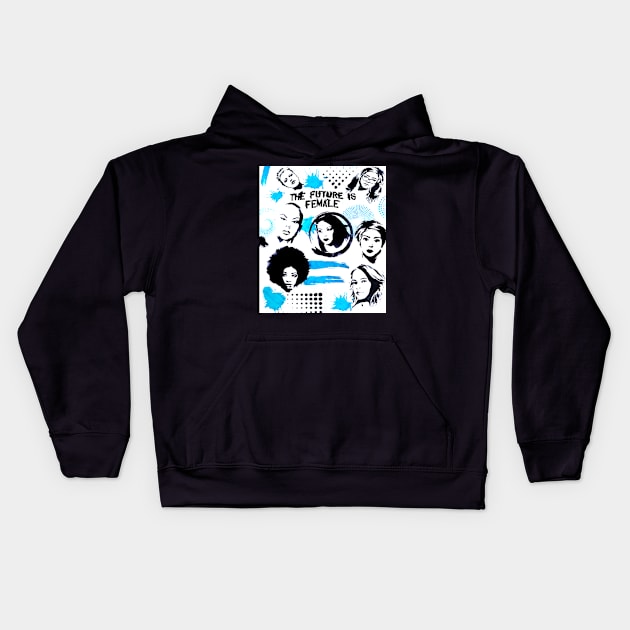 Feminism Kids Hoodie by Mikexkish